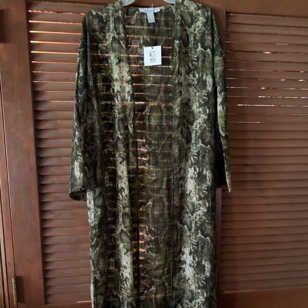 Snakeskin kimono